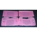 PINK Silicone Skin Case for Nintendo DS Lite / NDSL / DSL + Screen Protector stickers (2 Pack)