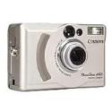 Canon PowerShot A50 - Digital camera - 1.3 Mpix - optical zoom: 2.5 x - supported memory: CF - metallic silver