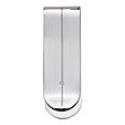 Stainless Steel Mens Simple Design CZ Money Clip
