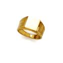 14k Signet Mens Ring