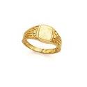 14k Signet Mens Ring