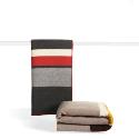 Triple Stripe Throw