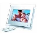 jWIN JP147 7-Inch LCD Digital Picture Frame (White)