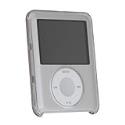 Eforcity Transparent Clear Clip-on Crystal Case w/ Lanyard for iPod Gen3 Nano