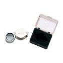 GOLD STANDARD GOLD PLATED 10X JEWELERS LOUPE Golden