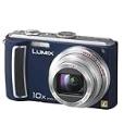Panasonic Lumix DMC-TZ5A 9.1MP Digital Camera with 10x Wide Angle MEGA Optical Image Stabilized Zoom (Blue)