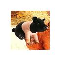 Folkmanis Stuffed Plush Mini Hampshire Pig