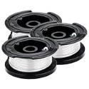 Black & Decker AF-100-3ZP String Trimmer Replacement Spool With 30-Feet Of .065-Inch Line - 3 Pack