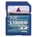 Kingston 2 GB SD Flash Memory Card SD/ 2GB