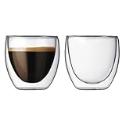 Bodum Pavina 2-Ounce Double-Wall Thermo Glasses (Espresso/ Shot), Set of 2