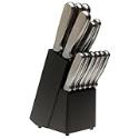 Ginsu International Traditions 14-Piece Stainless Steel Knife Block Set