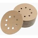 Mirka 23-615-150 5" 8-Hole 150 Grit Dustless Hook & Loop Sanding Discs - 50 Pack
