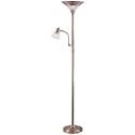 Holmes Master Glow Antique Brass 71-Inch with Reading Light