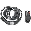 Avenir Coil Combo Cable Locks (10mm / 6 feet)