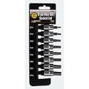 Performance Tool W38890 8 Piece 3/ 8 Drive Metric Hex Bit Socket Set 3mm,4mm,5mm,6mm,7mm,8mm,9mm,10mm