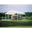 ShelterLogic Super Max Canopy Accessories Replacement Cover, White, 12 x 20-Feet