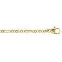 18K Yellow Gold Belly Chain, 2.4mm wide, Length: 31 IN