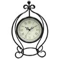 Infinity Instruments The Gateway - Pewter Gray Metal Table Clock
