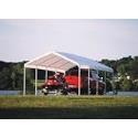 ShelterLogic Super Max Canopy Accessories Replacement Cover, White, 12 x 26-Feet