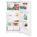 GE GTH16BBXRWW White Top-Freezer Refrigerator