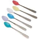 NUK Gerber BPA Free Soft Bite Infant Spoon, 6 Pack, Colors May Vary