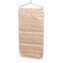 Household Essentials 80-Pocket Cotton Canvas Jewelry Organizer