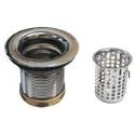 World Imports Belle Foret NBBS2ORB Junior Basket Strainer, Oil Rubbed Bronze