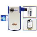 ProDV Cam Aqua-501-Blue Camcorder, FREE 1GB SVP High Speed SD Memory Card = 30 minutes video (AA Rechargeable set + waterproof case included)