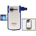ProDV Cam Aqua-501-Blue Camcorder, FREE 1GB SVP High Speed SD Memory Card = 30 minutes video (waterproof case included)