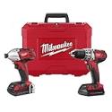 Milwaukee 2691-22 18-Volt Compact Drill and Impact Driver Combo Kit