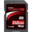 SanDisk SDSDHV-016G-A15 16GB Video HD SDHC Card (Black)
