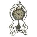 Infinity Instruments The Baroque - Green and Gold Pendulum Clock
