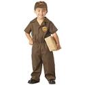 Toddler UPS Man Halloween Costume (Size:2-4T)