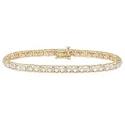1 Carat Diamond 14K Gold Tennis Bracelet