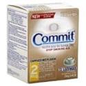 Commit Stop Smoking Aid, Cappuccino Flavor Lozenge 2mg 72 ea