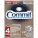 Commit Stop Smoking Aid 4 mg Lozenges, Cappuccino Flavor - 72 Ea