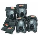 Bravo Sports VFX Aggressive Protective Knee/ Elbow/ Wrist Pads, Medium