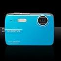 Olympus Stylus 550WP 10MP Waterproof Digital Camera (Blue) + Willoughbys Two (2) 2GB xD Beach/ Pool Package