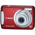 Canon PowerShot A480 10 MP Digital Camera with 3.3x Optical Zoom and 2.5-inch LCD (Deep Red)