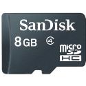 SanDisk 8GB microSD High Capacity microSDHC Card - Class 4 - 8 GB