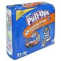 Huggies Pull-Ups Training Pants with Learning Designs, 3T-4T (32-40 lbs), Cars, Mega , 40 training pants