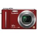 Panasonic Lumix DMC-ZS3 10MP Digital Camera with 12x Wide Angle MEGA Optical Image Stabilized Zoom and 3 inch LCD (Red)