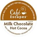 Cafe Escapes Milk Chocolate Hot Cocoa KCups, K-Cups for Keurig Brewers, 16 pack