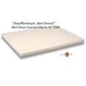 Sensus 5lb 2" Full/ Double Memory Foam Mattress Pad
