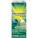 Nicorette Coated Gum 2mg, 40 pieces (Fresh Mint)
