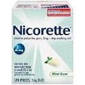 Nicorette Gum, Mint, 2mg, 170-Count Box