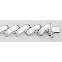 Sterling Silver 7 Inch X 13.0 mm San Marco Bracelet