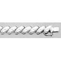 Sterling Silver 18 Inch X 9.5 mm San Marco Necklace