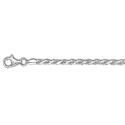 Sterling Silver 16 Inch X 3.5 mm Rope Chain Necklace