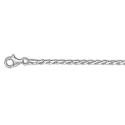 Sterling Silver 16 Inch X 3.0 mm Rope Chain Necklace